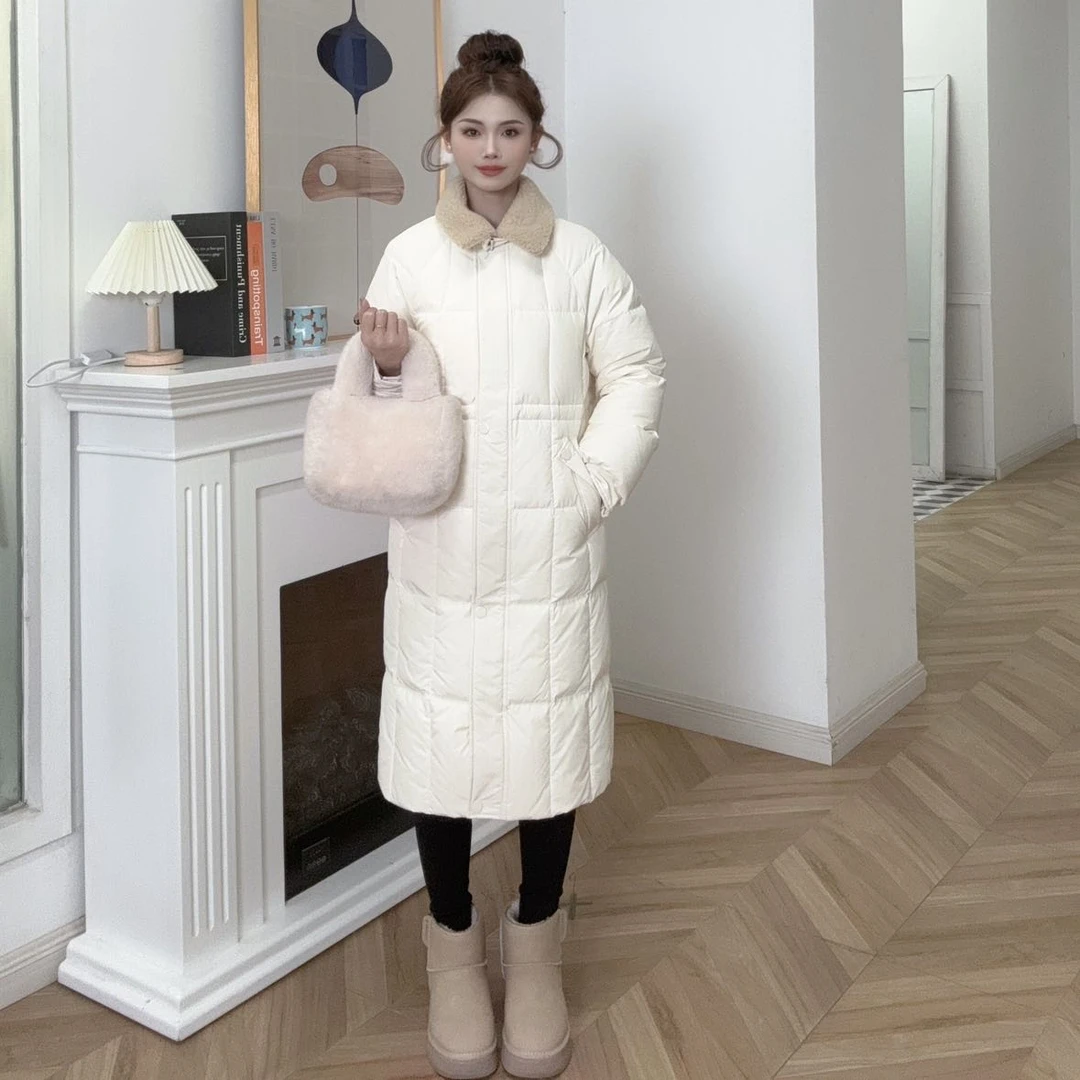 IEF/爱依服2025冬季新款韩版时尚小众设计通勤气质百搭羽绒中外套