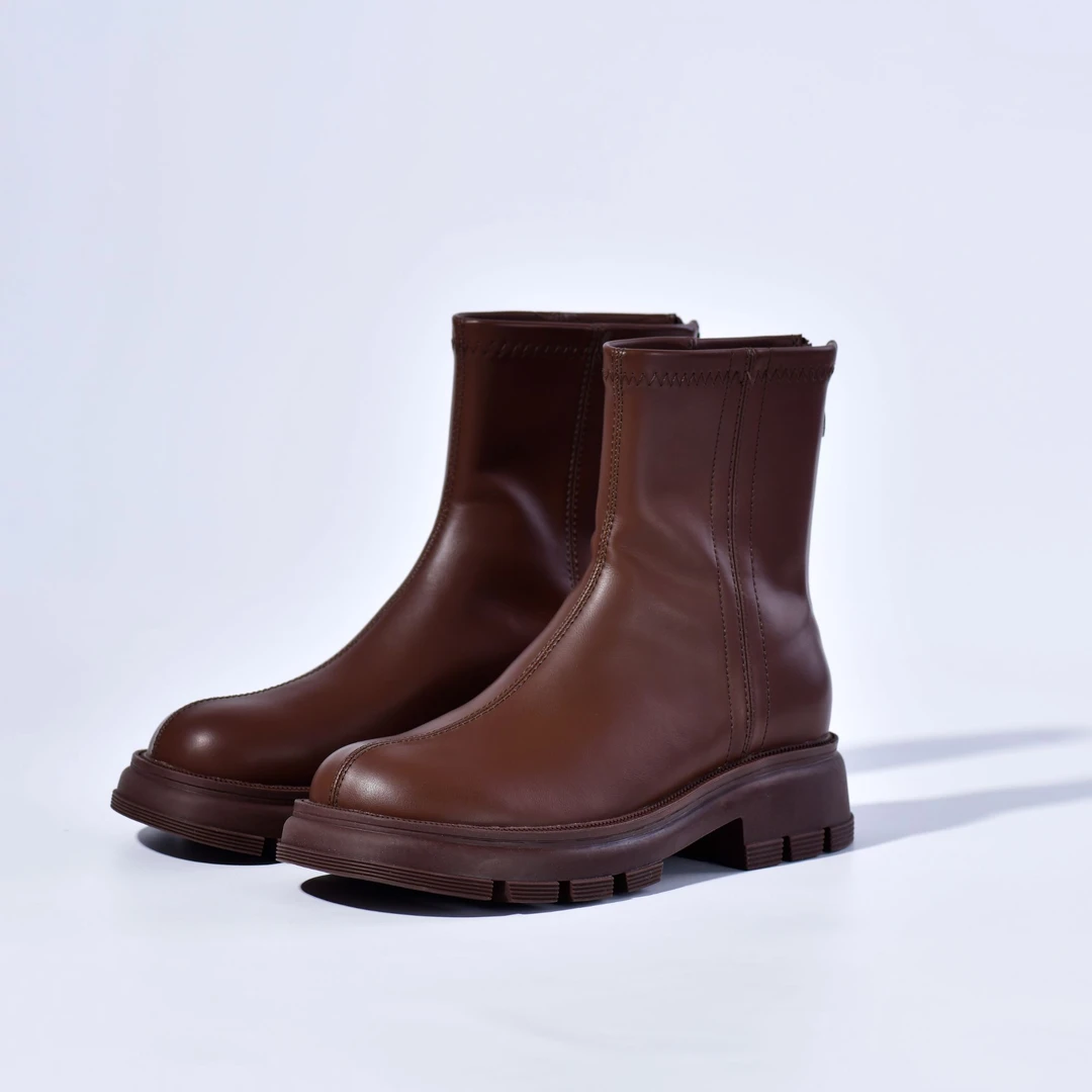 朴素耕MDX02瘦瘦靴女士鞋子