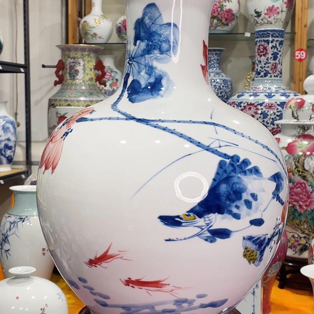 摆件莫*景德镇的陶瓷