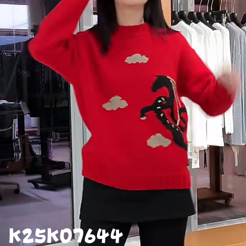 【SHUTIAO】2025冬季：新款小众设计款毛衣K25K07644