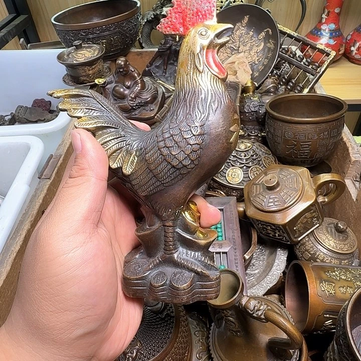 铜器办公室茶室摆件