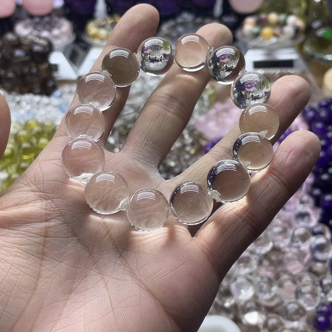 星***星未镶嵌颈饰水晶白水晶