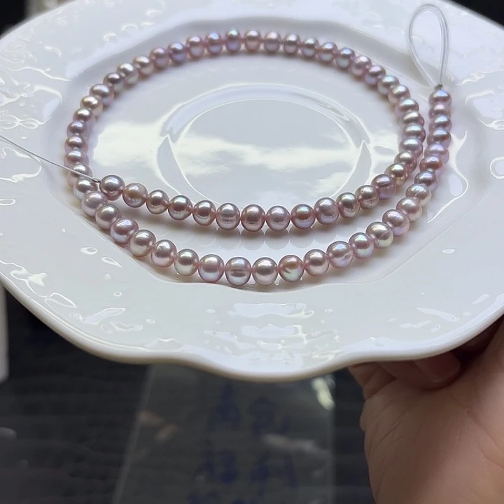 银S925镶嵌颈饰淡水珍珠