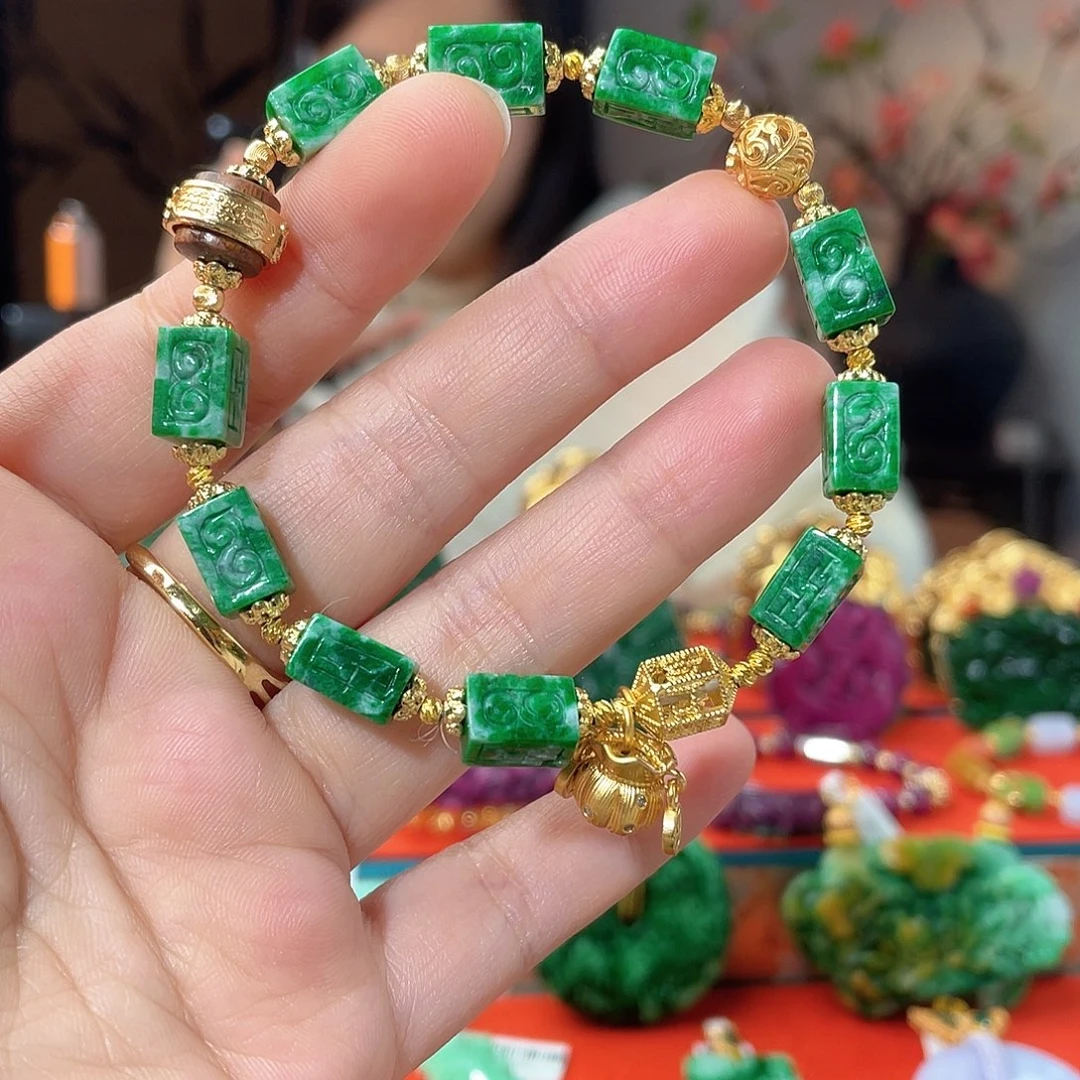 翡翠未镶嵌手串福利