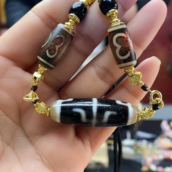 玛瑙/玉髓合金颈饰