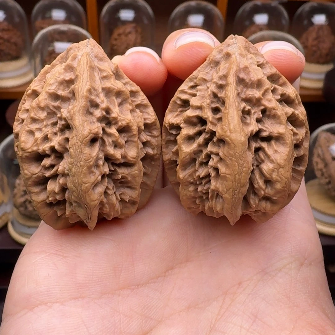 把件文玩核桃八棱灯笼