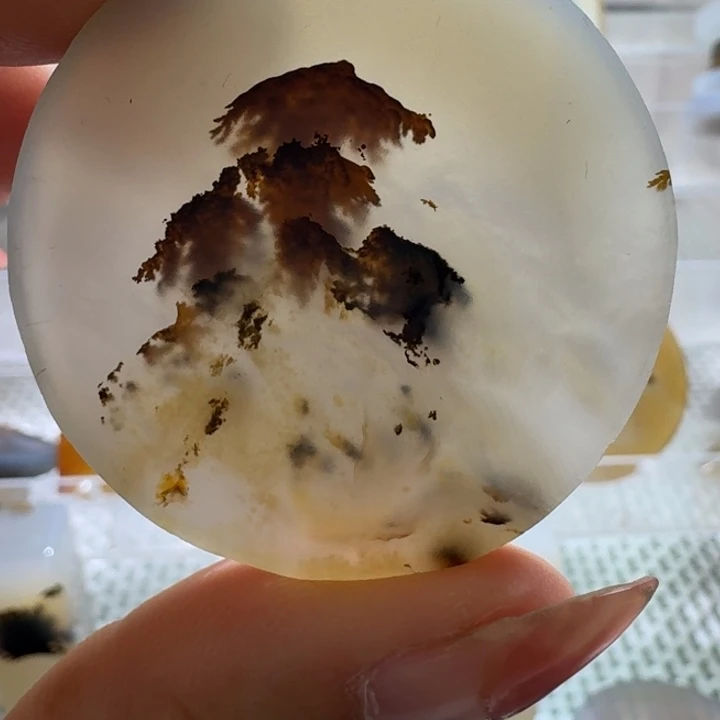 玛瑙/玉髓未镶嵌项链