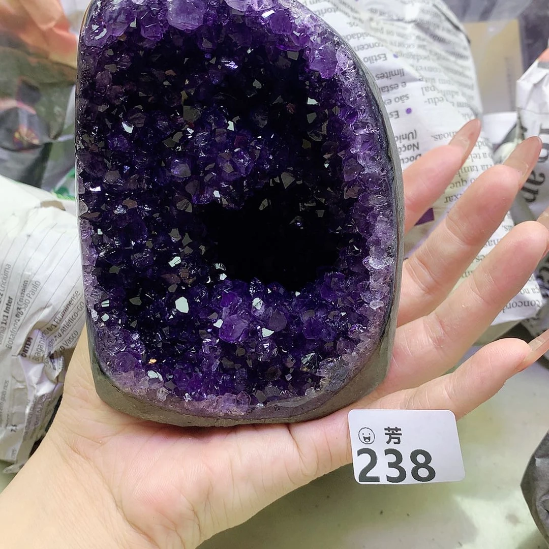 未镶嵌紫晶大型摆件(非配饰)