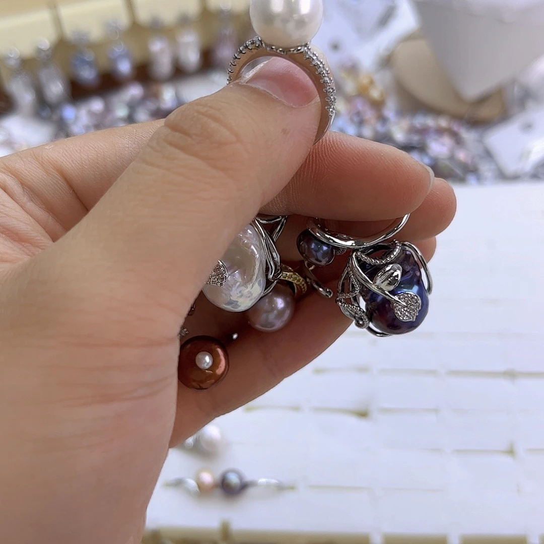 未镶嵌淡水珍珠项链定制171