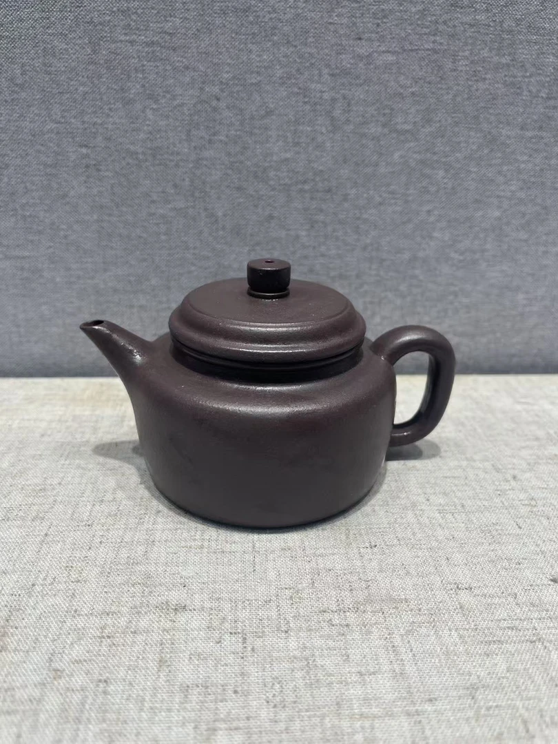 春秋紫砂福袋德钟紫砂壶