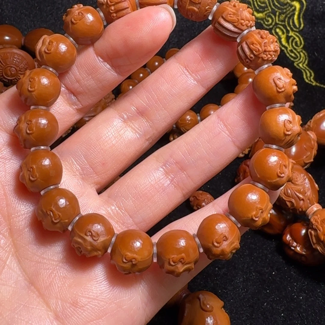 云***龙橄榄核手串/手链橄榄核雕