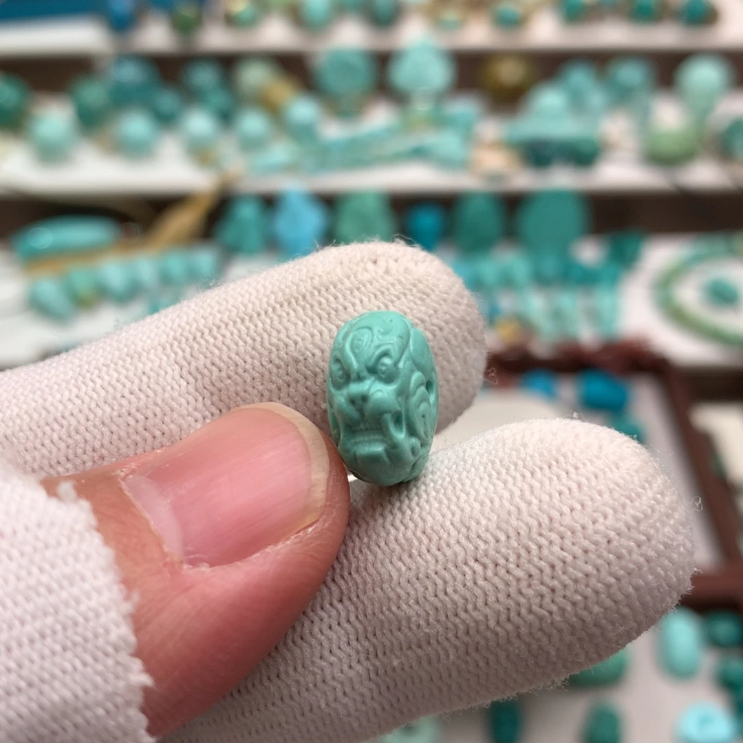 绿松石未镶嵌散珠