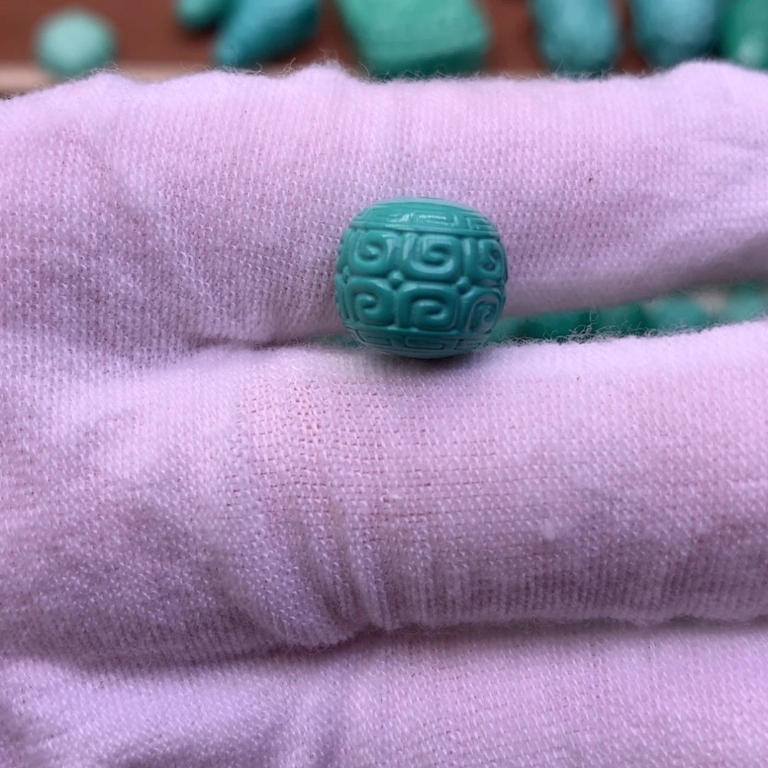 原生态散珠配珠回纹珠卡11