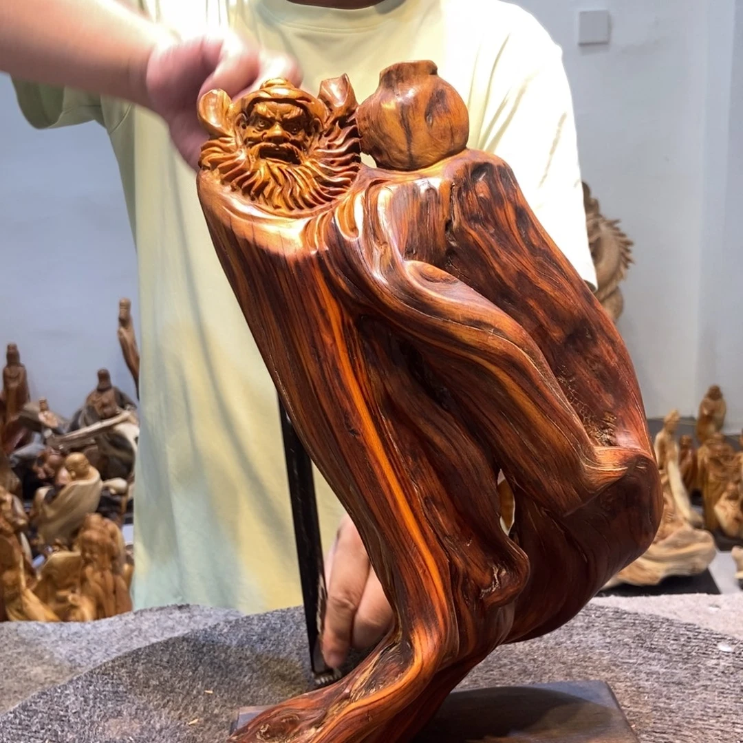 柏木（崖柏）太行崖柏根雕摆件