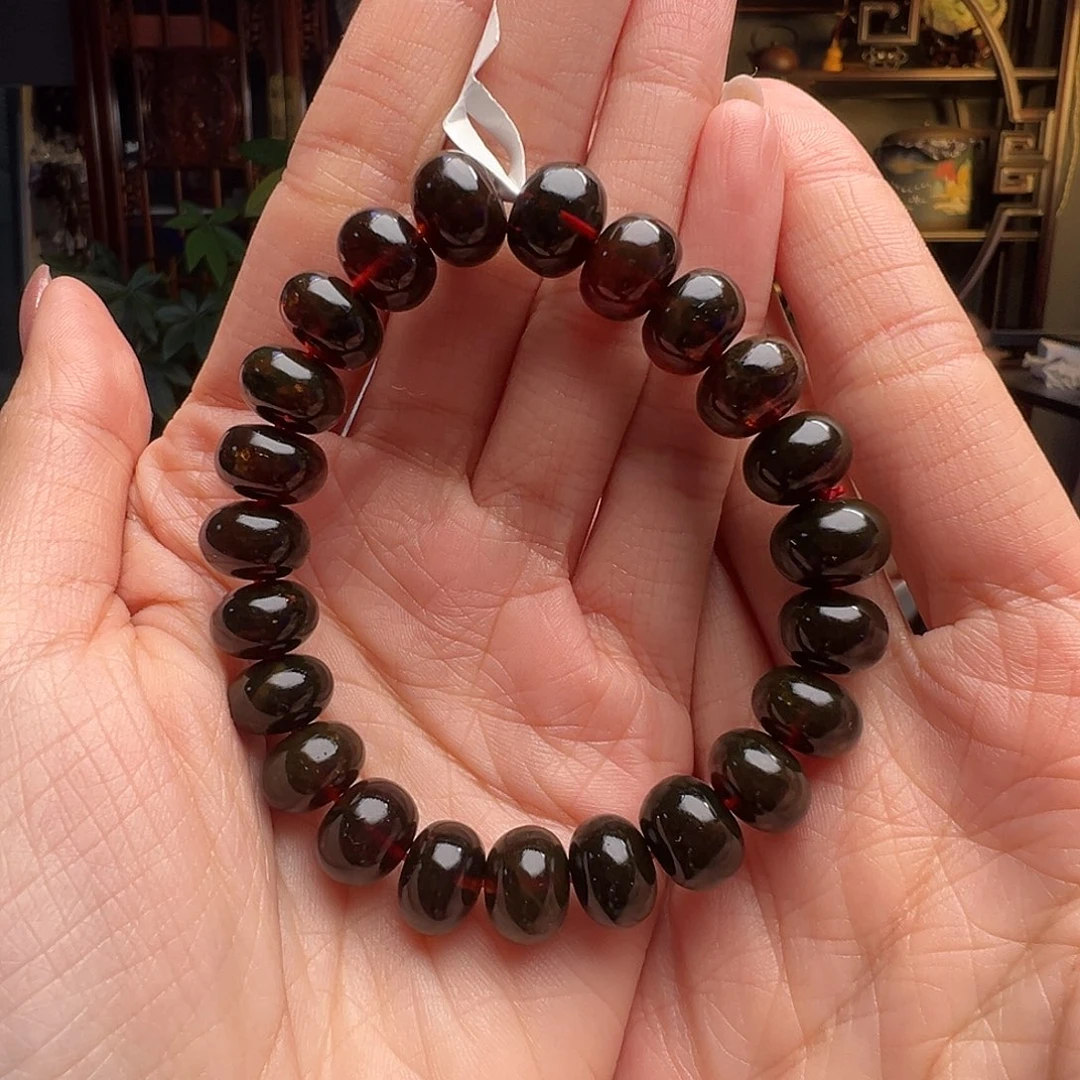 琥珀未镶嵌裸石抚顺琥珀10421十一