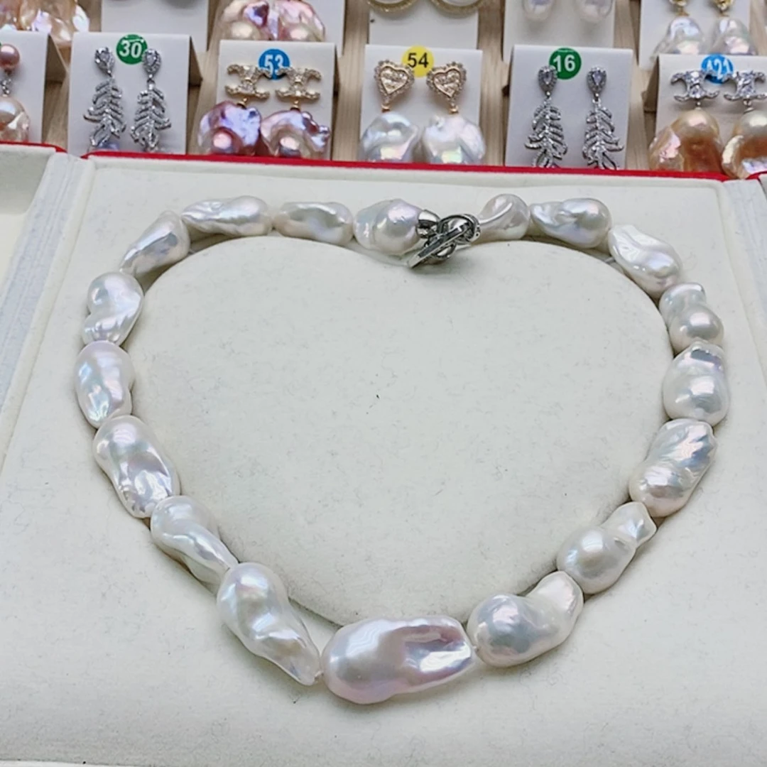 【闪购商品】淡水珍珠耳饰银S925镶嵌爱**人