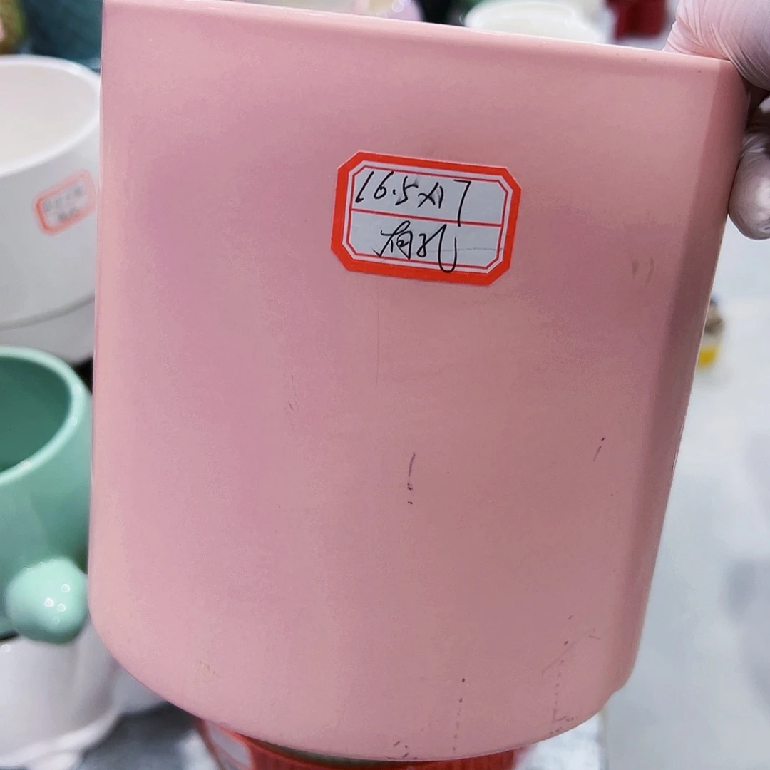 有孔外贸尾单陶瓷花盆凑单10米包邮
