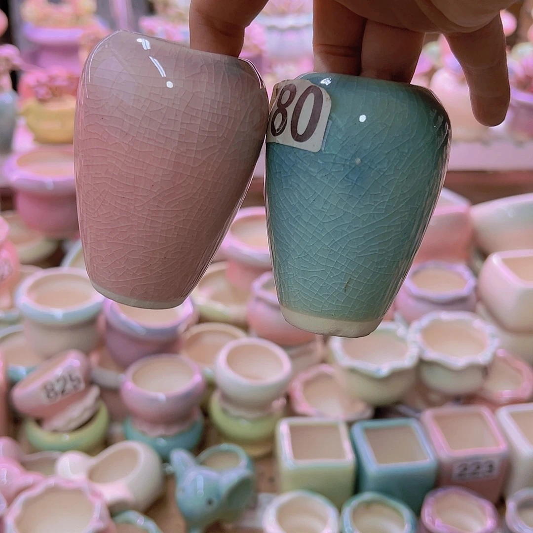 陶瓷花盆当场凑满12包邮