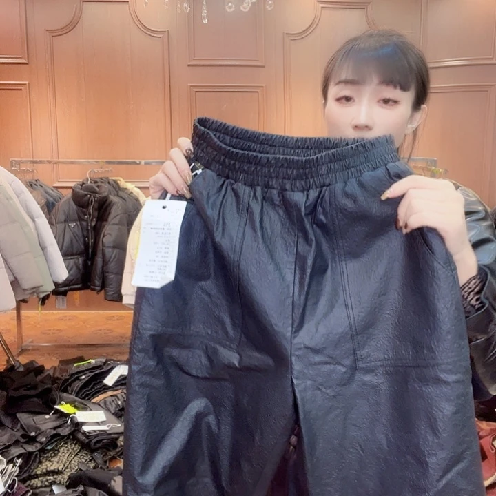 110～120斤皮羽绒裤