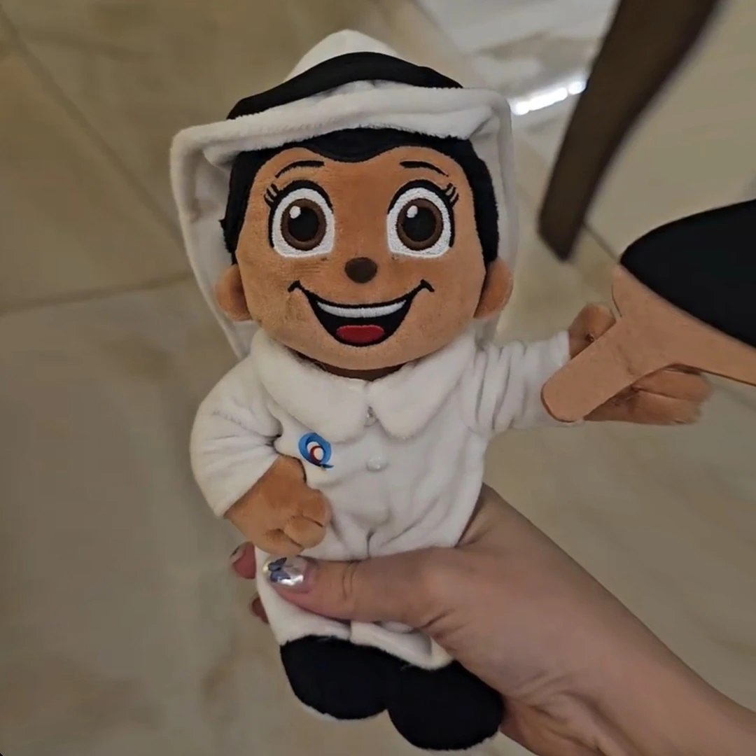 莎头周边王楚钦孙颖莎多哈世乒赛卡塔尔棉花娃娃甩头玩偶公仔玩具