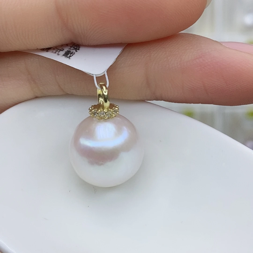 合金淡水珍珠颈饰