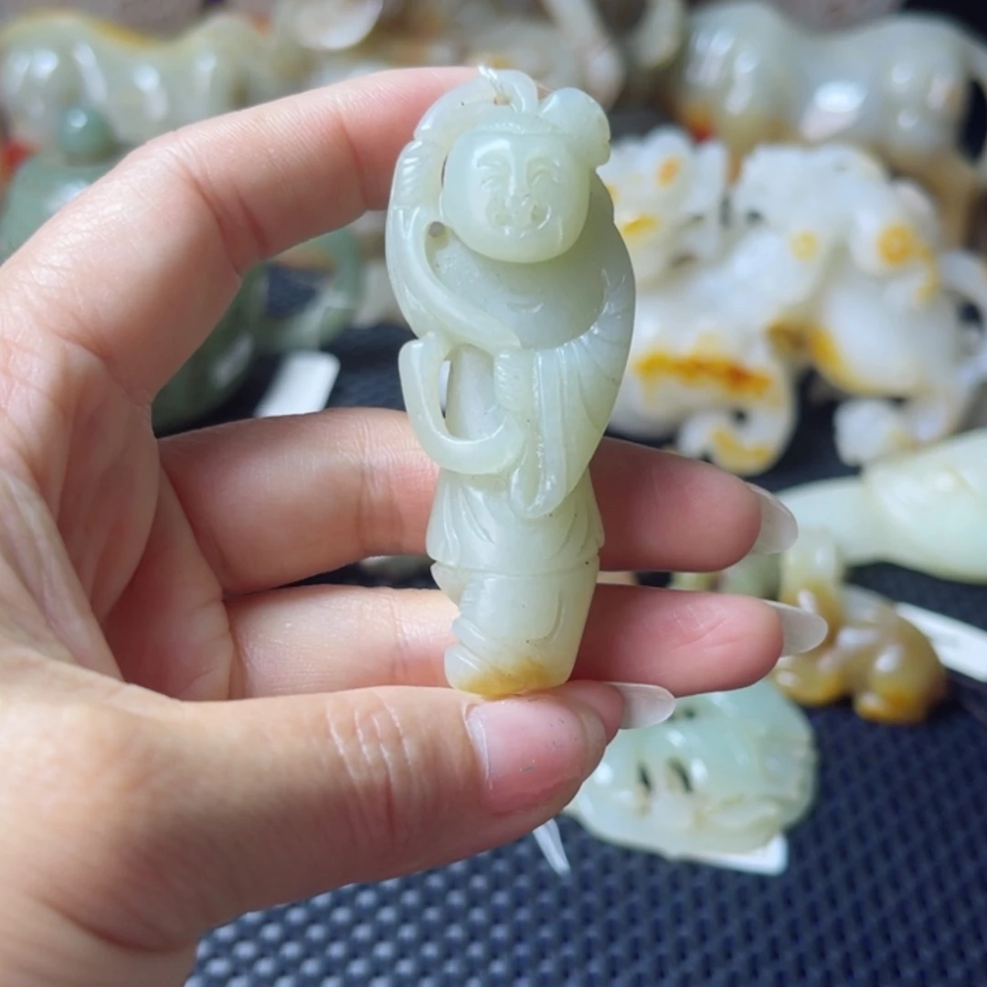 【闪购商品】和田玉（糖玉）未镶嵌挂件