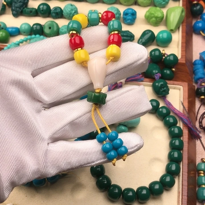 琉璃颈饰精工套装