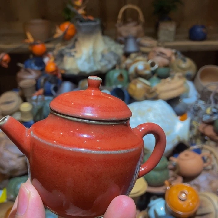 柴烧老岩泥高端茶器