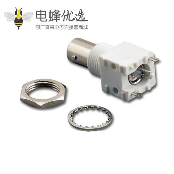 10PCS 高频bnc快速连接器 直式50欧姆母头