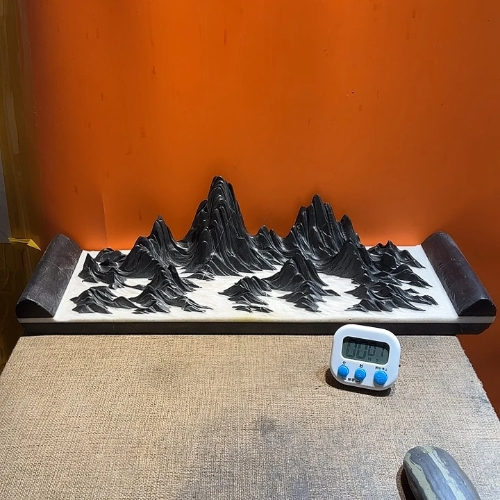 S***e奇石茶宠鱼缸文房摆件