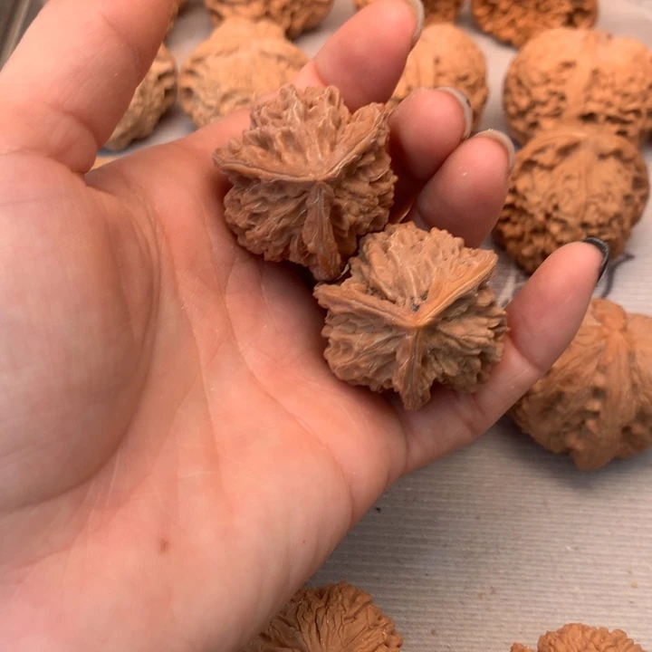 谋****把件文玩核桃三棱