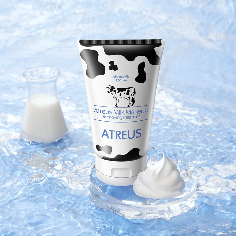 【达人专属】牛奶洗面奶控油深层清洁卸妆二合一温和氨基酸洁面乳