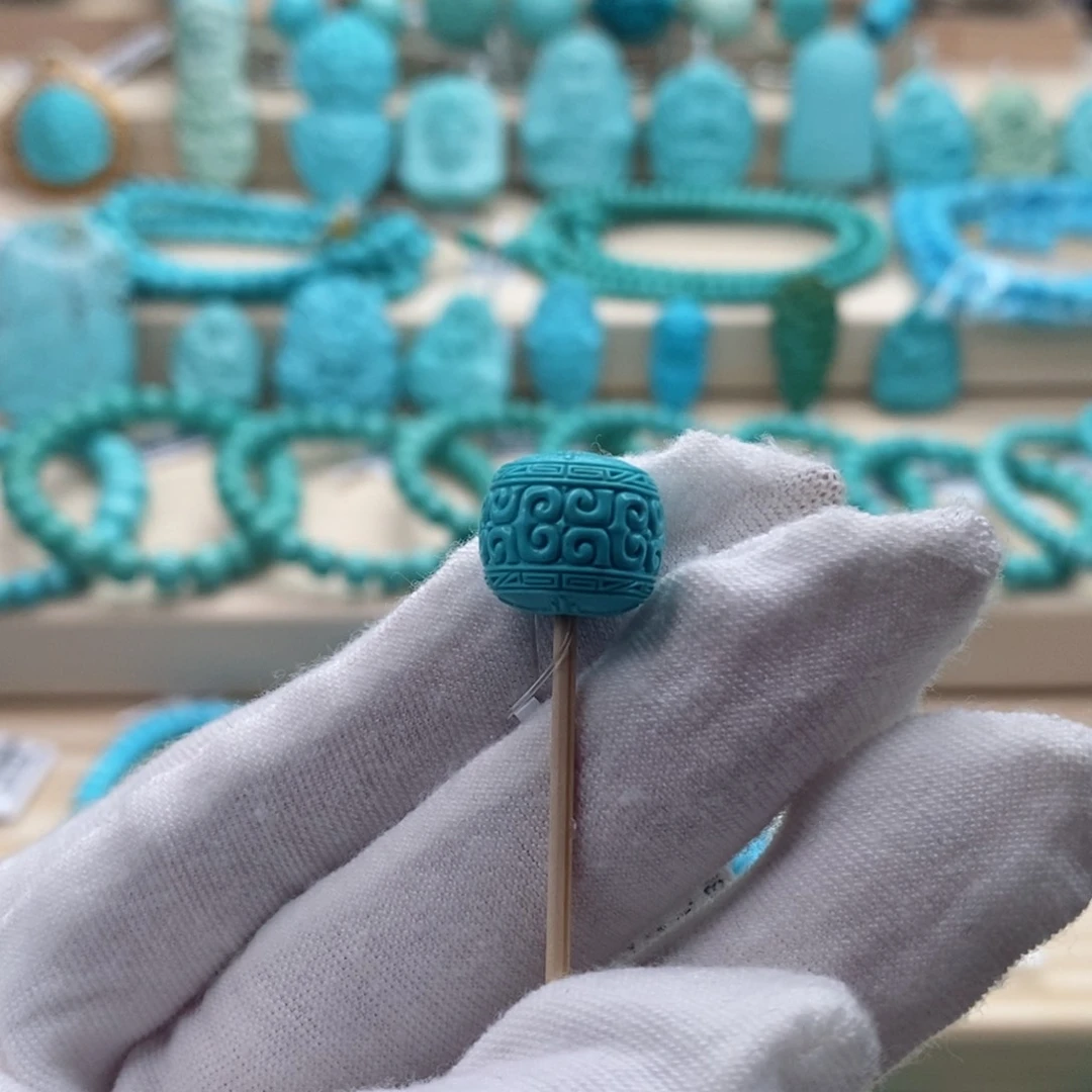 绿松石珠宝奇石未镶嵌