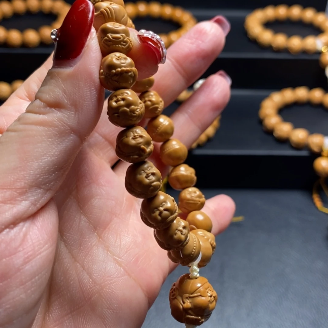 猴头核桃手串地主弥勒10+
