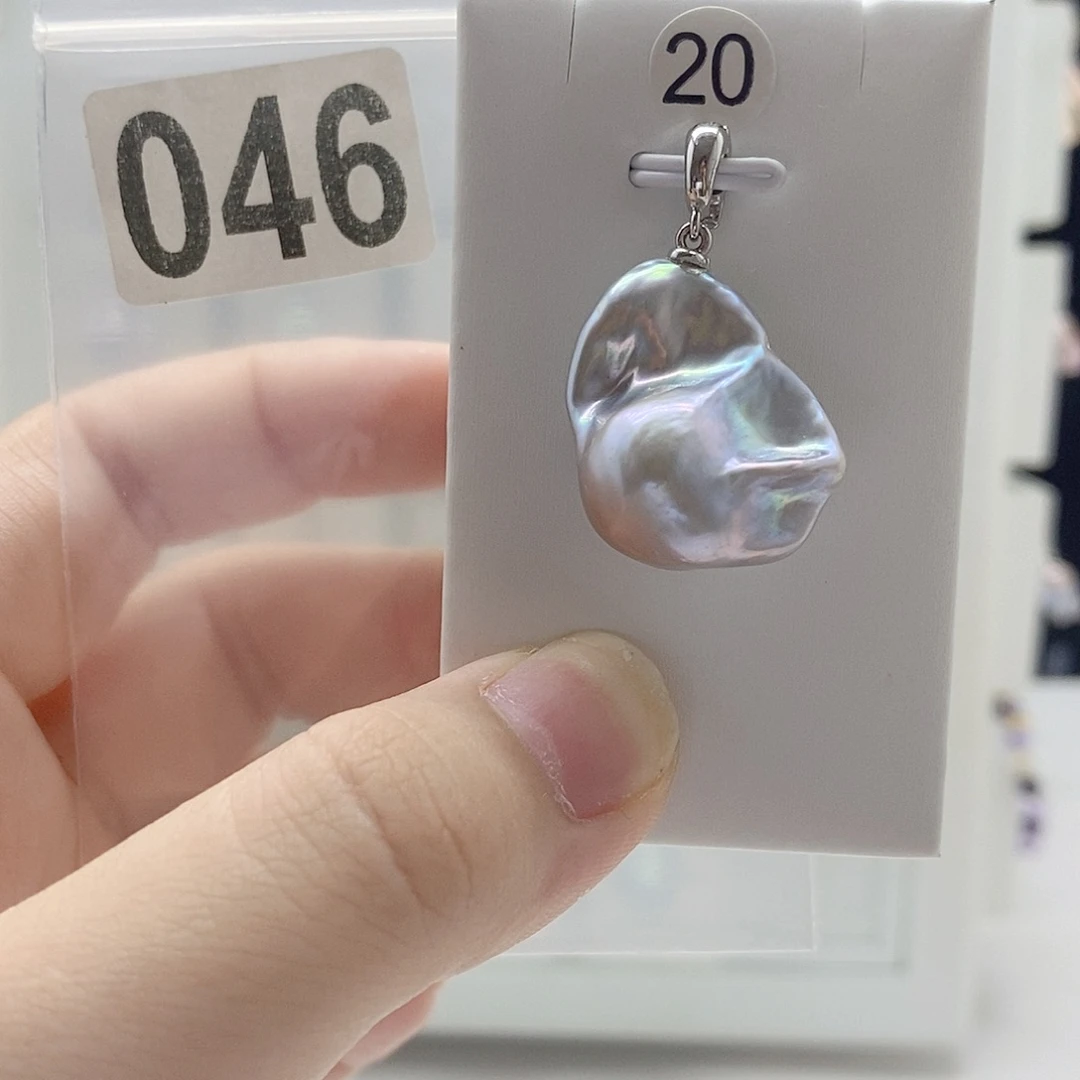 合金淡水珍珠颈饰