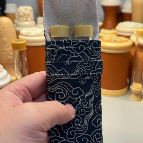 庄***哥黄蛉筒子一对带布套