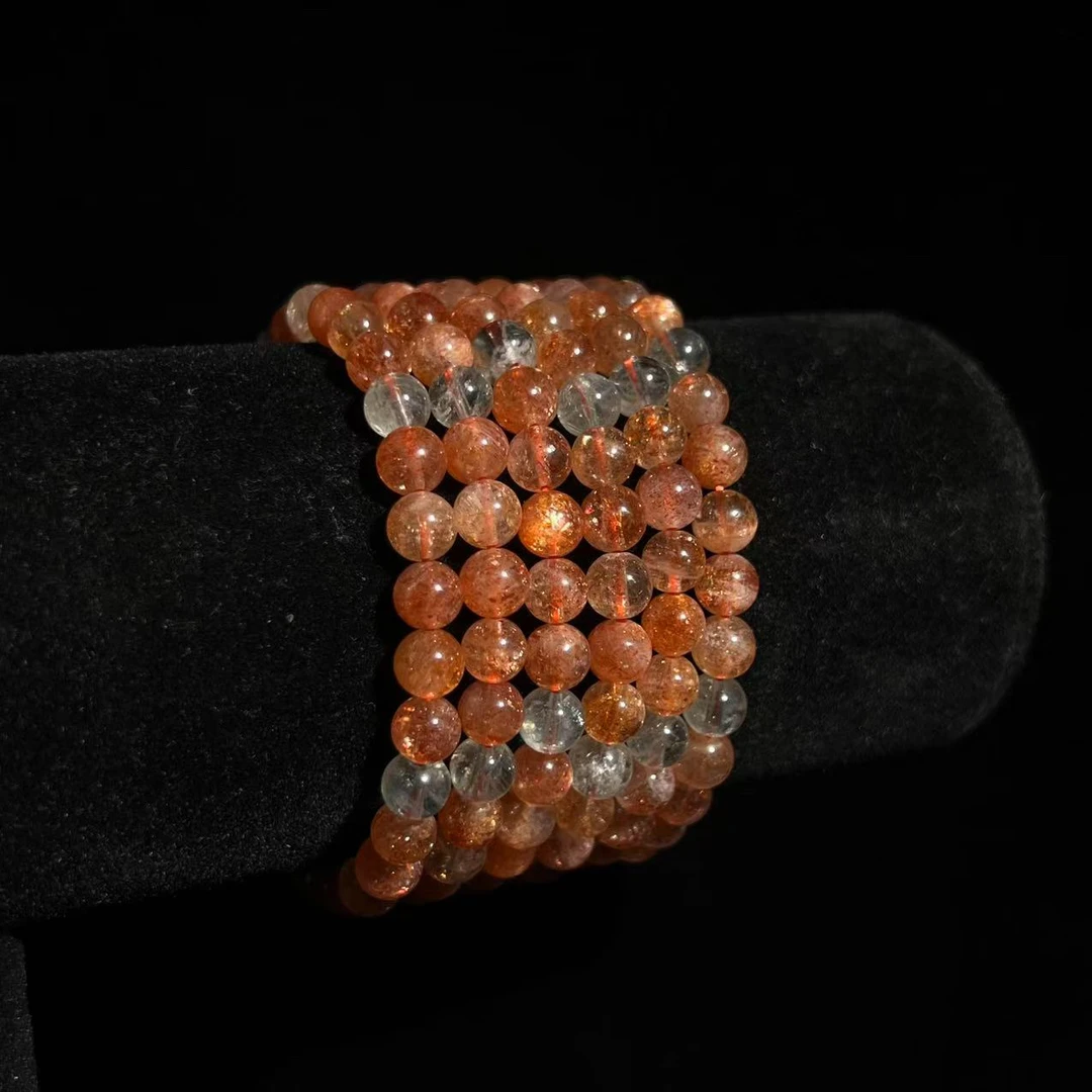 天然阿鲁沙多圈手串-Y440多样性发其一