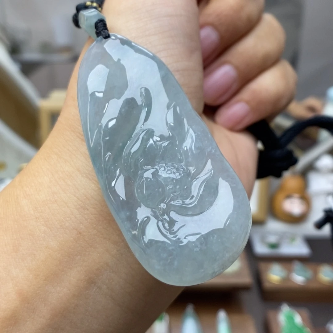 【闪购商品】颈饰未镶嵌翡翠50莲韵
