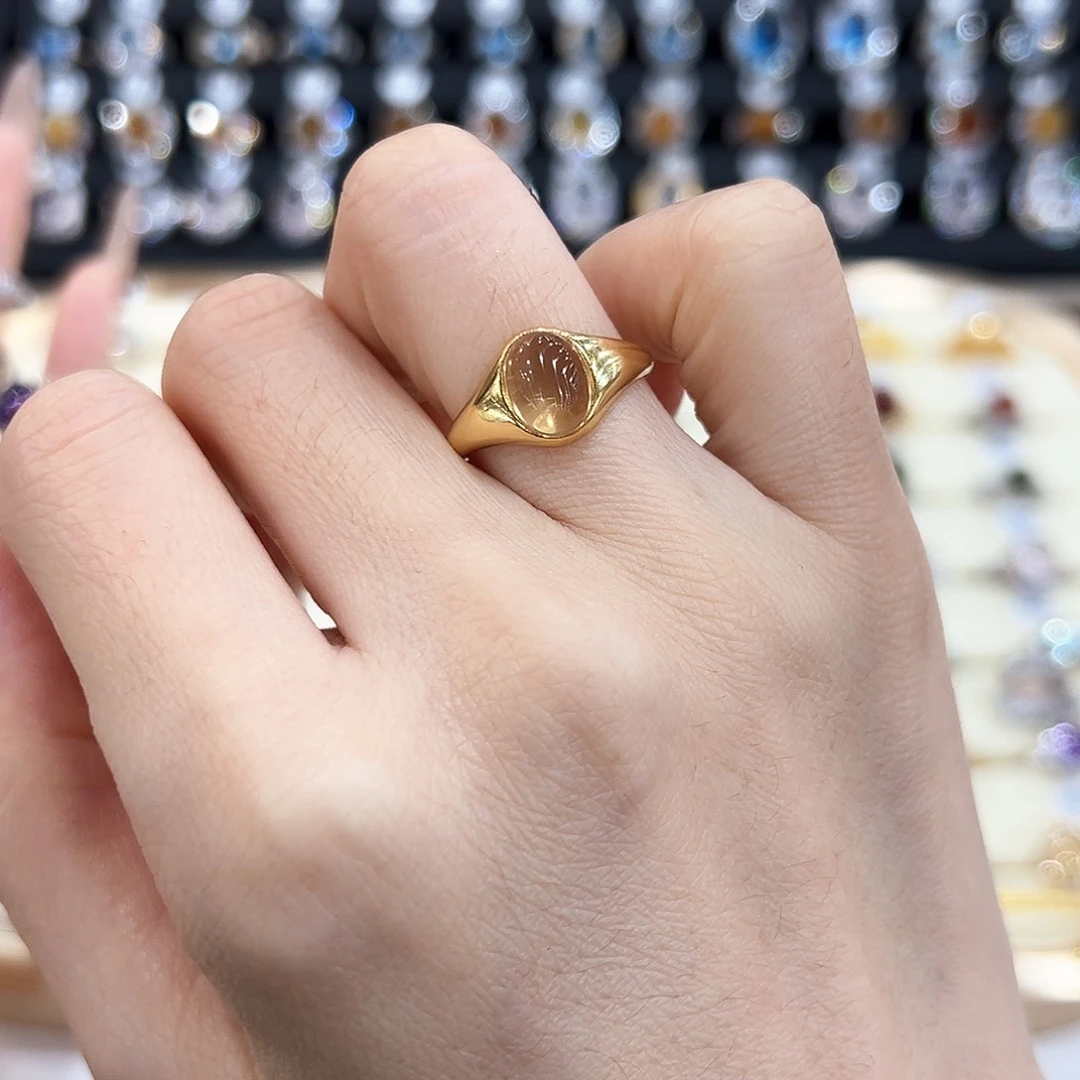 水晶金色拖不保色介意慎拍银托不掉色银S925镶嵌净版