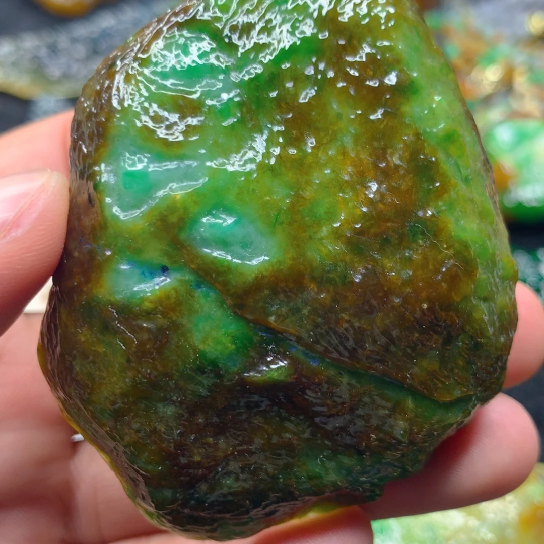 未镶嵌定制翡翠翡翠片料定制