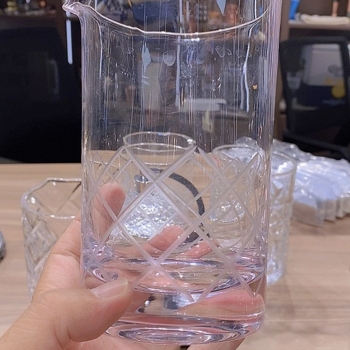 水晶玻璃吸管款不锈钢