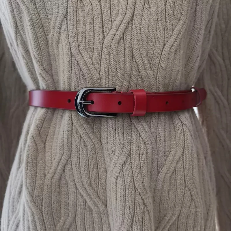 轻奢风皮带女士真皮时尚百搭束腰装饰配西装毛衣大衣腰带2025新款