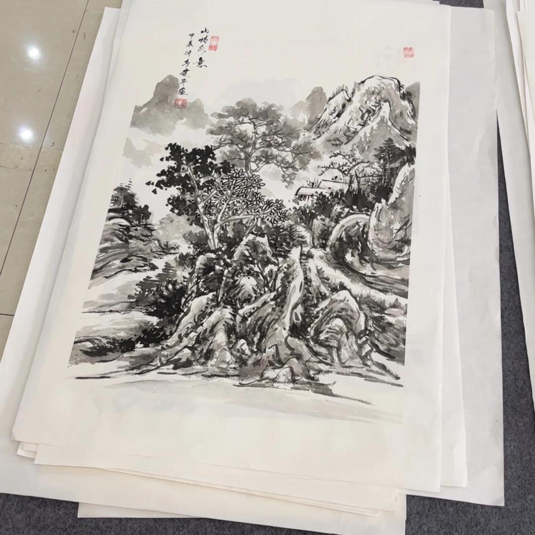 国画L精品国画作品