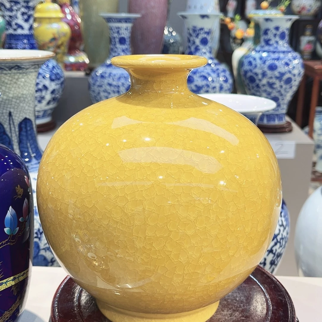 景德镇陶瓷花瓶21公分