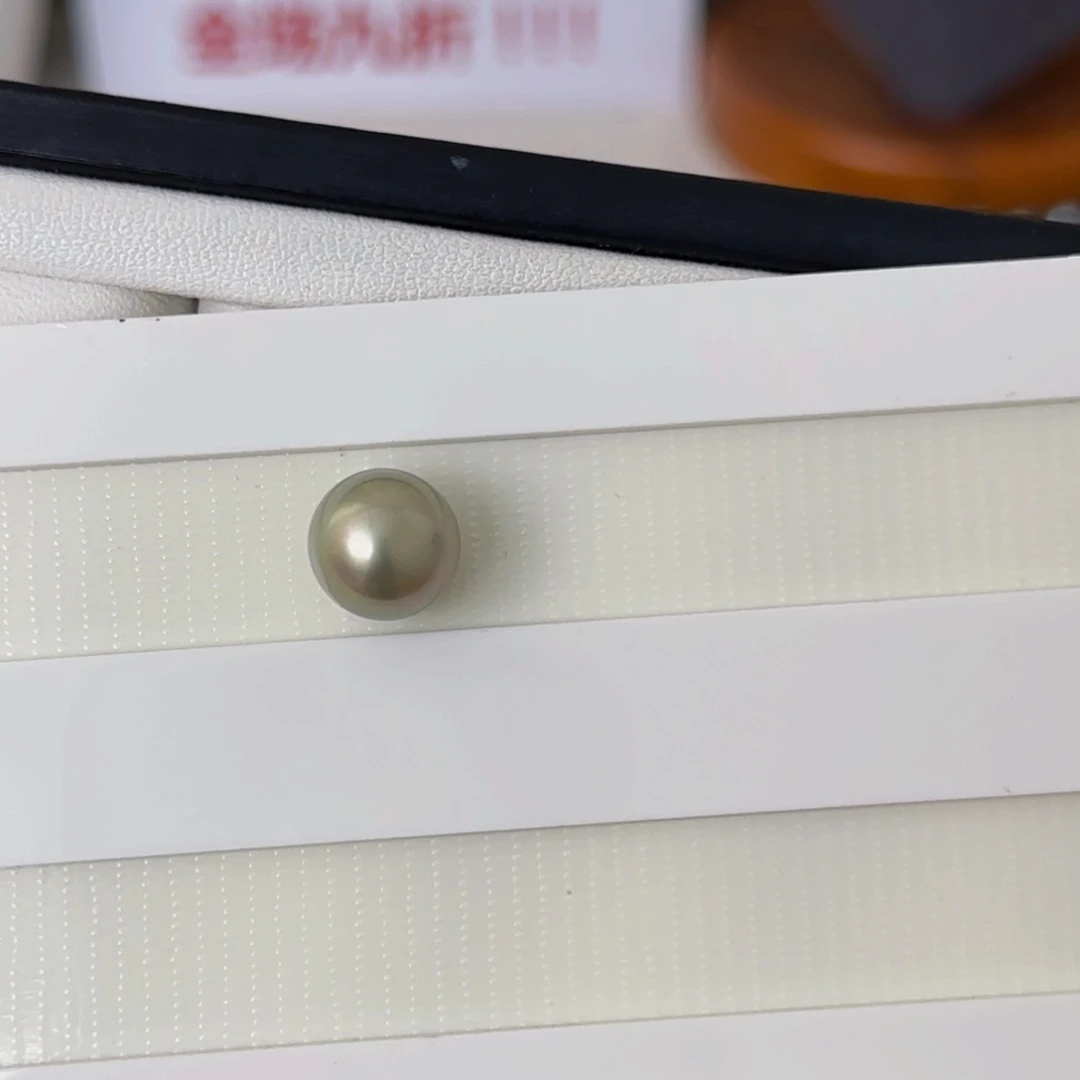 海水珍珠裸珠未镶嵌大溪地裸珠10.4mm可定制爱