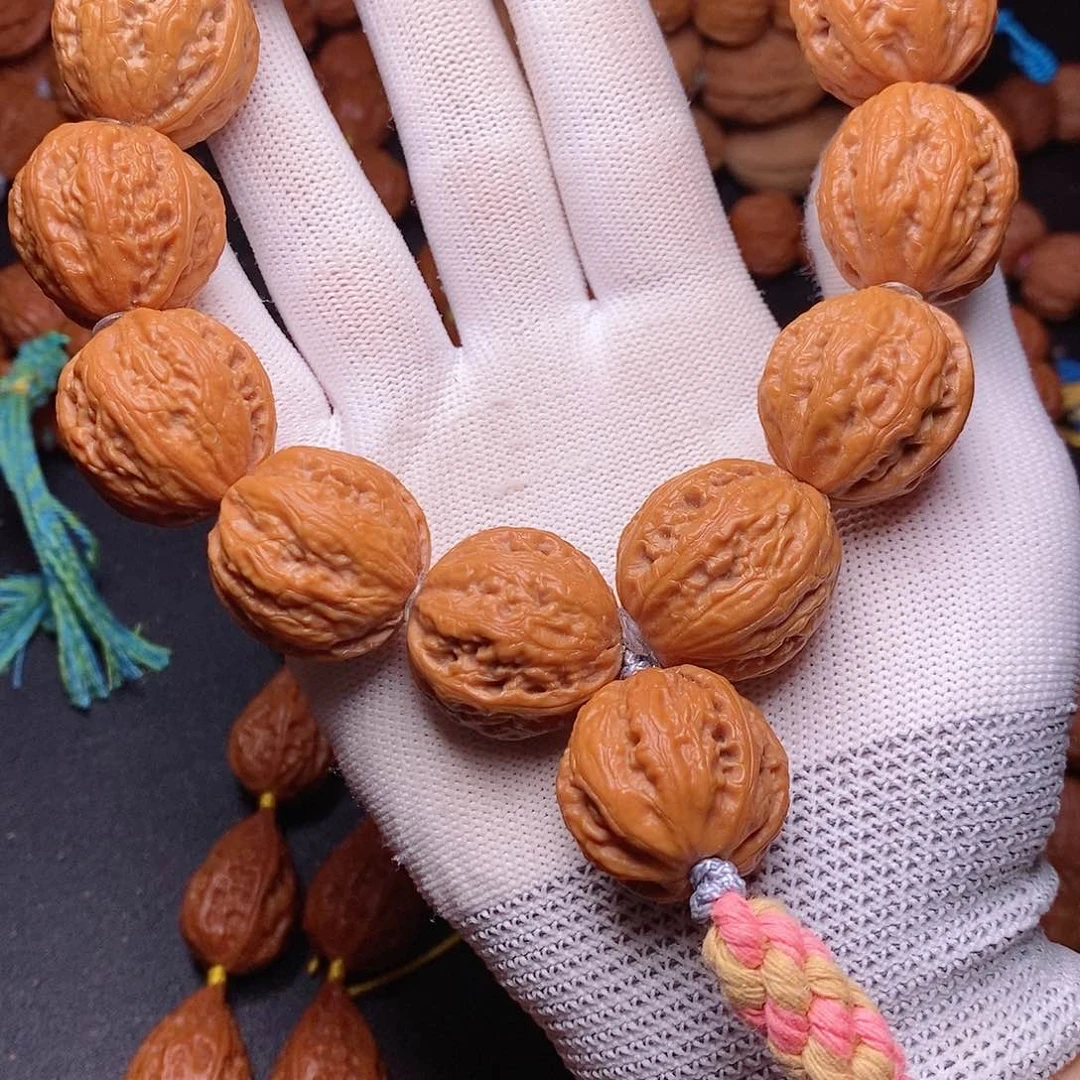 【闪购商品】文玩核桃吊坠魔**猪虎头粗筋25