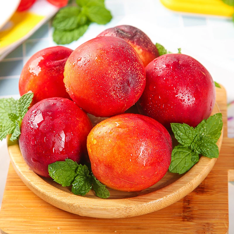 【拾鲜喜】山西红皮黄肉油桃 4.5斤单果80g+ 新鲜水果