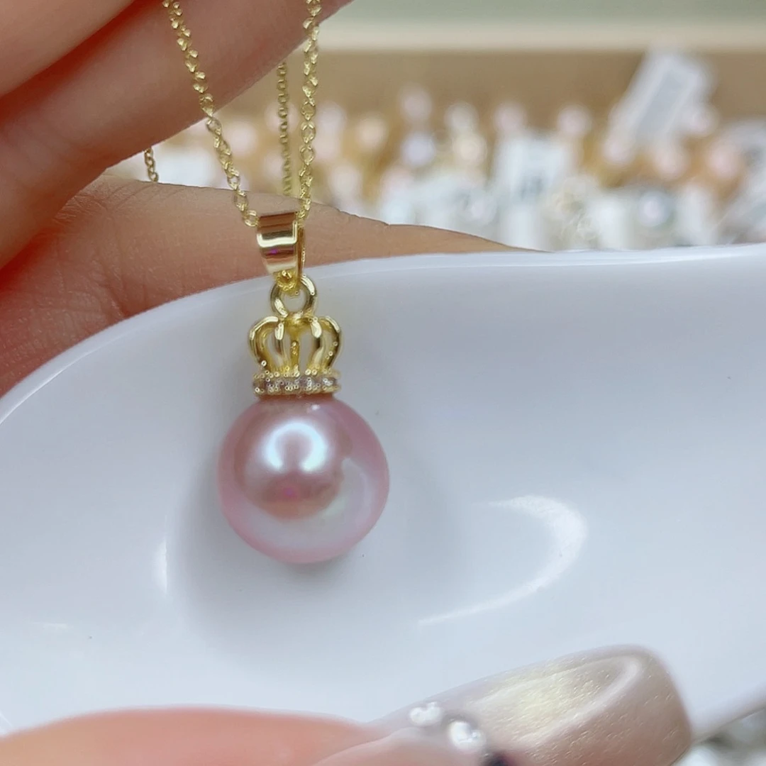淡水珍珠未镶嵌吊坠(赠链)