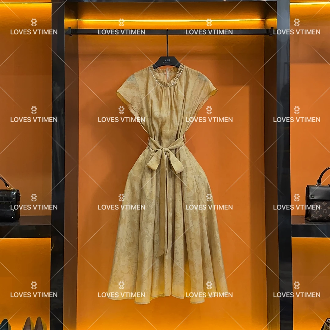 【vian专属】新款轻奢显瘦法式收腰高级感连衣裙LOVES-A841