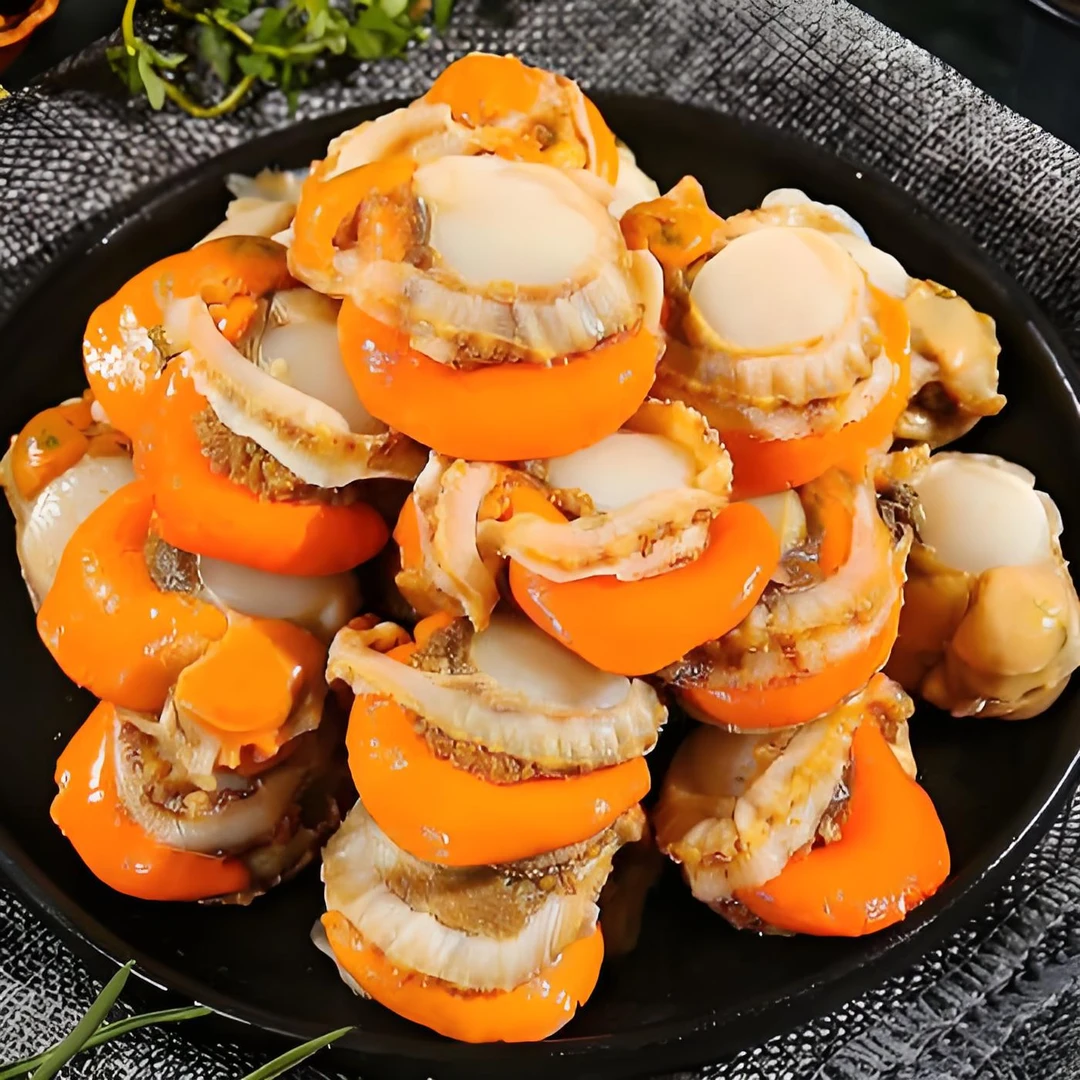 渤海湾港城红贝纯肉扇贝肉品质装新鲜真空包装(京东顺丰包邮海鲜)